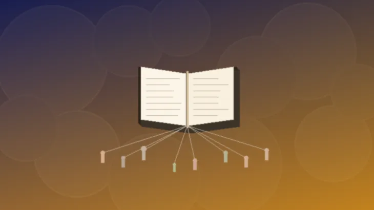 Open book connecting community members, representing how classic literature like War and Peace shapes local culture